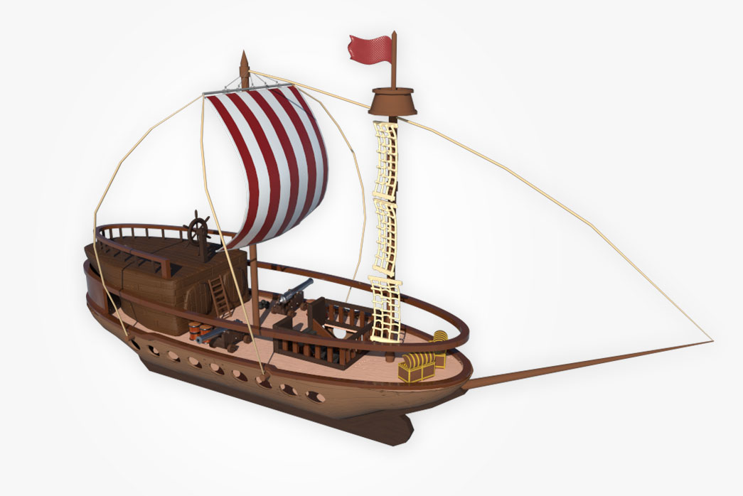 pirate boat 3d model, 3d model boat, boat 3d model, 3d ship, pirate ship 3d model,