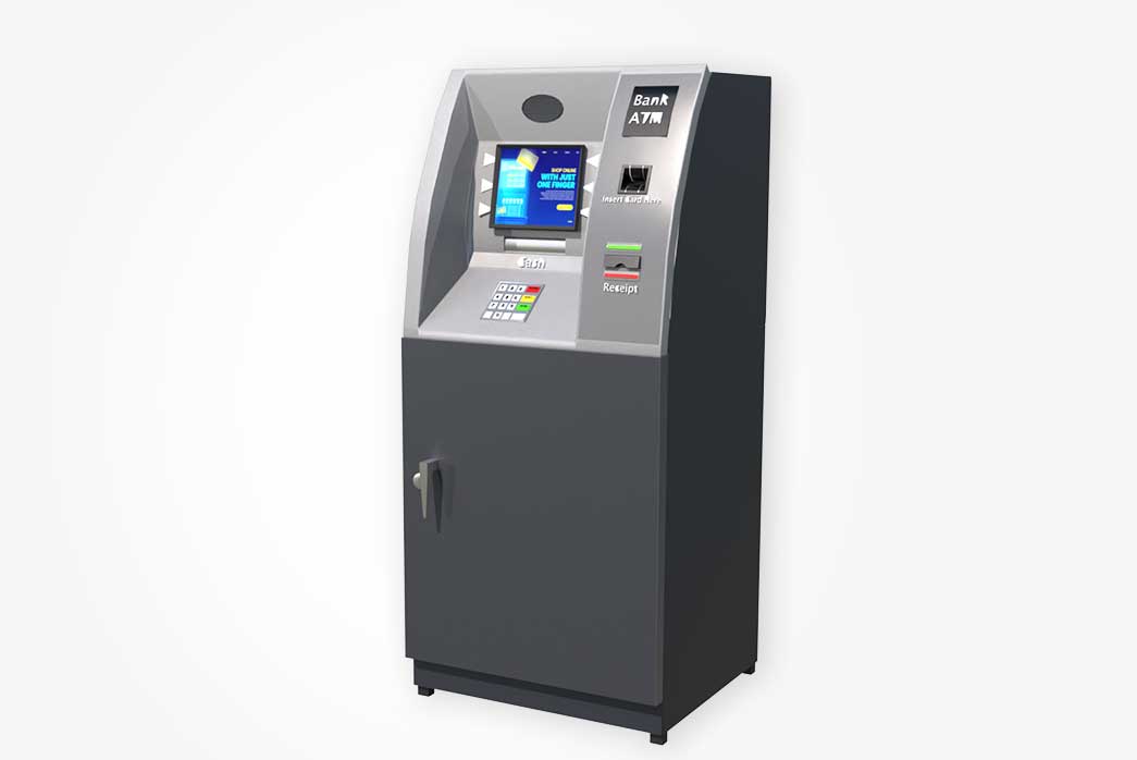 3d atm, 3d automated teller machine, ATM 3d model, 3d teller machine,
