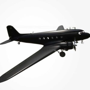 aircraft 3d model, 3d military aircraft, Douglas C-47 Skytrain Dakota, plane 3d model,