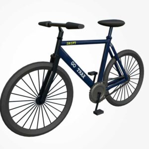 bicycle 3d model, 3d cycle, 3d bicycle,