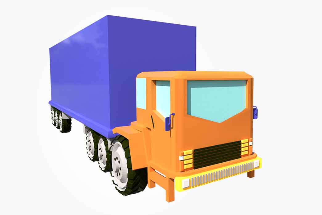 3d carrier truck